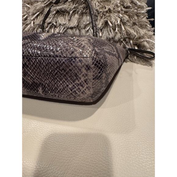 Coach Madison Embossed Python Kelsey Satchel Handbag Crossbody - Picture 4 of 7